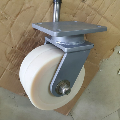 6600LBS Dual Wheel Extra Heavy Duty Castor Wheels 8 Inch Flat Type Heavy Duty Castor