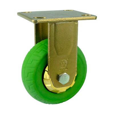 Outdoor rubber casters wheels fixed swivel brake casters heavy duty replacement wheels for carts machinery and furniture