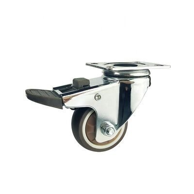 Ball Bearing Type Nylon Casters 20-45KG Capacity PA Wheel Material Suitable for Industrial Equipment Mobility