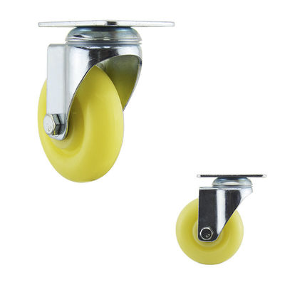 5 inch medium duty pu swivel caster wheels heavy duty performance with 4 inch wheel diameter and side lock brake type
