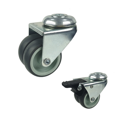 Furniture Moving Silent  3" Bolt Hole Replacement Castor Wheels OEM