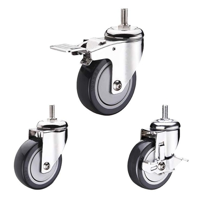 4 Inches Polyurethane Casters Stylishly Designed For Heavy Loads