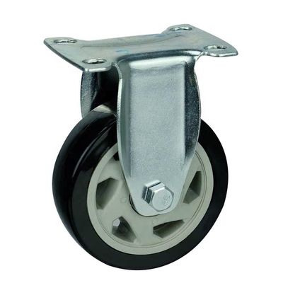 Versatile Stem Size M12x15mm Caster Wheels 3 Inch Steel for Trolley Cart