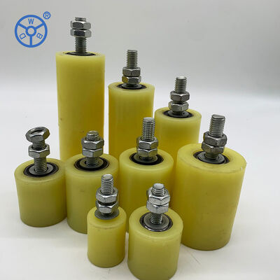 หมุนสกรูในที่มีความจุภาระ 350 กิโลกรัมล้อทนทานสําหรับอุปกรณ์อุตสาหกรรมและการใช้งานการจัดการวัสดุ